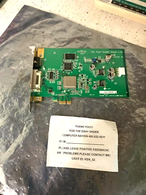 $19.95 • Buy KIP HIL High-Speed Image Link PCI-E Card PW12122 For Printer Scanner 2300/720