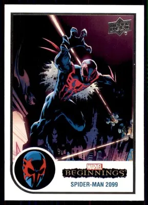 2022 UD Marvel Beginnings Base #131 Spider-Man 2099 • $1.24