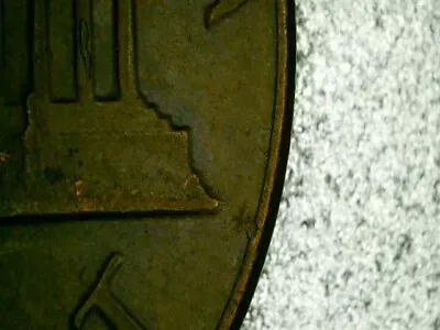 1969 D Lincoln Penny Cent - No FG Floating Roof 3.3 Grams Copper Error • $1.50