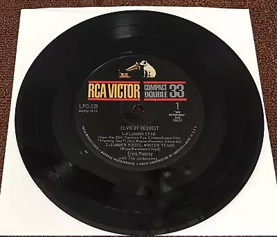 Elvis Presley By Request Compact 33 Double LPC-128 Vintage 1972 Rare 45rpm • $50