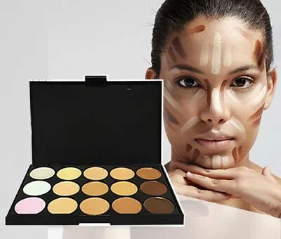 MAKEUP SET 15 Shade Contouring Kit For Women & Girls Contour Palette Make Up Kit • £5.76