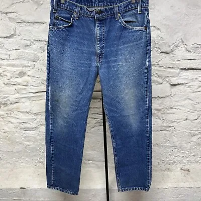 Vintage 90s Levi’s Orange Tab Jeans 505 Straight Leg Mens 36X30 Regular Fit USA • $33.57