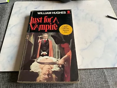 William Hughes. Lust For A Vampire Novel. Hammer Horror • £40