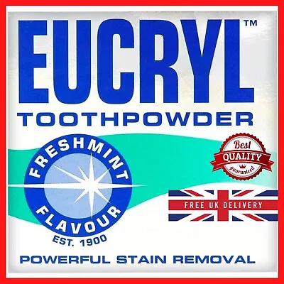 Tooth Stain Remover Powder Freshmint Smokers Teeth Whitening Tartar Removal Home • £3.54