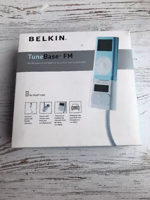 Belkin TuneBase FM For IPod Mini 2004 Listen To IPod In Car Cord Wire • $23.99