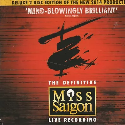 MISS SAIGON The Definitive Live Recording Deluxe Double Cd • £4.99