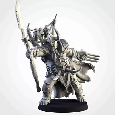 Khan Ogre With Weapons Options – Txarli Factory Miniatures 28mm – Ogres  • £5