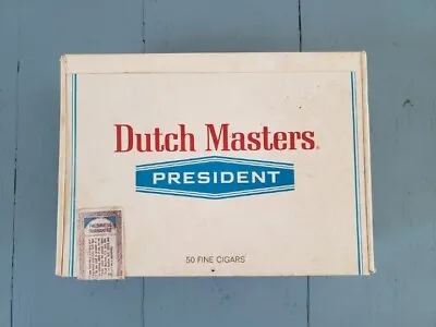Vintage Dutch Masters President Cigar Box 50 Count • $14.99