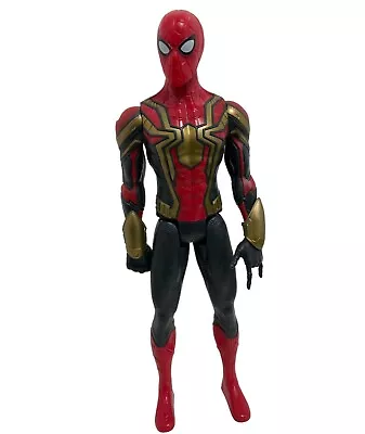 Hasbro Spider-Man Gold Avengers Large Marvel Action Figure Toy • £7.99
