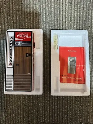 Coca Cola 1970s Vendo AM/FM Radio Mint • $125