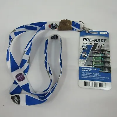 2019 Indianapolis 500 Bronze Pit Badge Lanyard Pit Cold Hard Card Credential • $129.99