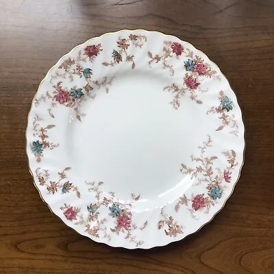 Minton Bone China Ancestral Salad Plate - Wreath Back Stamp • $20