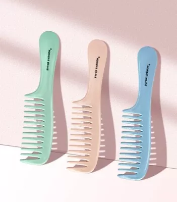 Wide Tooth Comb. Curly Hair. Hair Styling. Shower Comb • £2.95