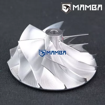 MAMBA Billet Turbo Compressor Wheel K27 Mercedes OM422A  (49.97/80.81 Mm) 6+6 • $121