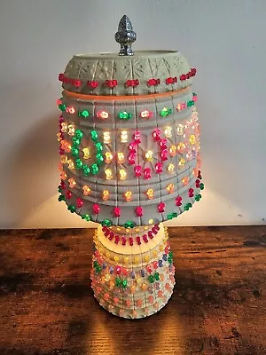 Vintage Retro Lawnware 13  Table Lamp With Lighted Base Camping • $49.95