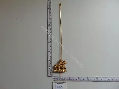 Brass Rider Pendulum For Dutch Zaandam Or Zaanse Clock 8 1/2  Or 21.5 Cm • $45.50