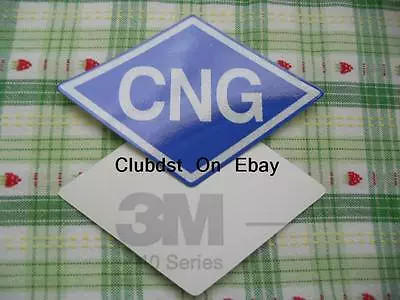 CNG Sticker 3M Decal For Compressed Natural Gas Vehicles NGV Laminated Dot Cngv • $2.99