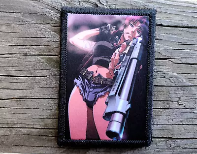 Anime Girl Smoke Morale Patch Hook And Loop Army Sexy Custom Tactical 2A Gear • $8.79