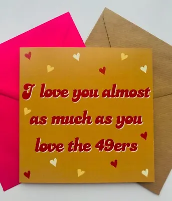 NFL Occasion Valentines Day Card Teams Greeting Cards Chiefs Patriots Packers • £3.50