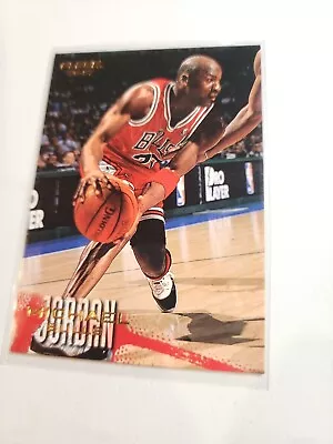 1996 96-97 Fleer Michael Jordan #13 Chicago Bulls HOF • $7.68