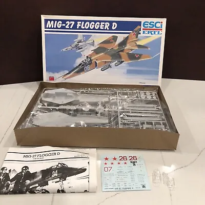 Esci Ertl Mig-27 Flogger D 4020 1:48 1992 • $30