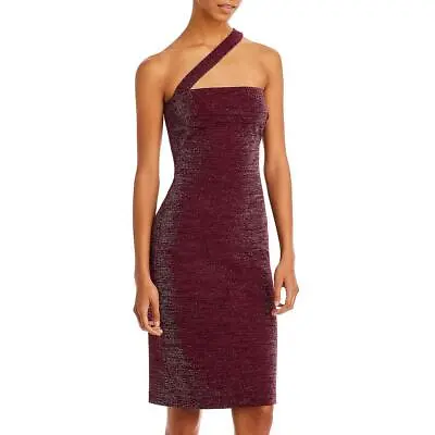 Black Halo Womens Vintea Metallic Midi Sheath Cocktail And Party Dress BHFO 4343 • $27.99