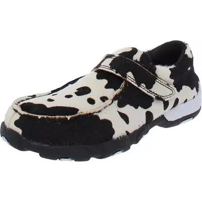 Twisted X Boots Girls B/W Driving Moccasins 13 Medium (BM) Little Kid BHFO 5332 • $16.99