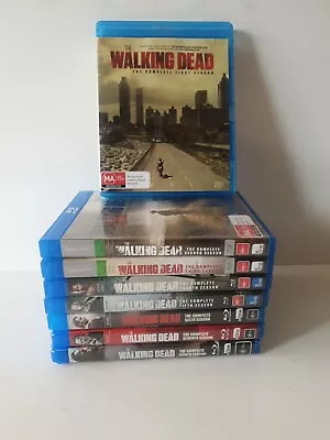 The Walking Dead Series Complete Seasons 1 - 8 Blu-Ray FREE POSTAGE.  • $89.99