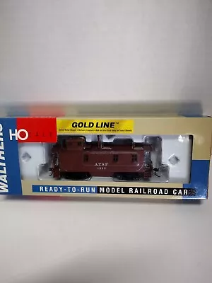 Gold Line HO Santa Fe 1300 Series Wood Caboose ATSF #1333 • $25