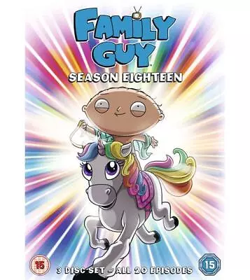 Family Guy: Season Eighteen (2018) [DVD / Box Set] • £12