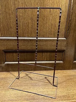 Antique General Country Drug Fountain Store Wire Metal Counter Display Rack (C) • $49.99