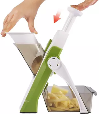 Safe Mandoline Slicer Multi Vegetable Chopper Potato Slicer For Kitchen • $43.03