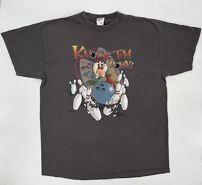 Official Authentic Vintage 1999 Tazmanian Devil  Knock Em Down  XL Mens Shirt • $24.99