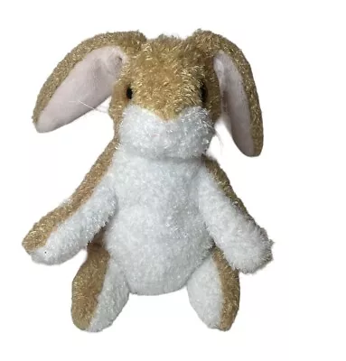 Douglas Co. The Velveteen Rabbit 7 Inch Plush Easter Bunny Tan White Stuffed Toy • $8.99