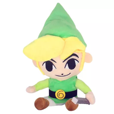 Legend Of Zelda LINK Anime Plush Toy Stuffed Doll Soft Figure Xmas Gift • £13.19