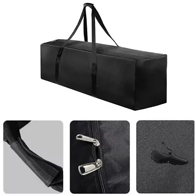 45  Sports Duffle Bag Extra Large Travel Camping Duffel Luggage Zipper Bag Black • $20.80