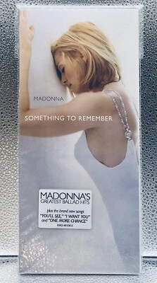 $65 • Buy Madonna Something To Remember Sealed Promo Hype Sticker Longbox Cd Box Set