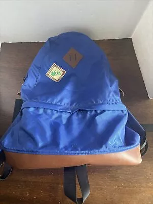 Vintage 70s REI CO OP Tear Drop Backpack Pack Made In USA Blue Seattle RARE • $49.99