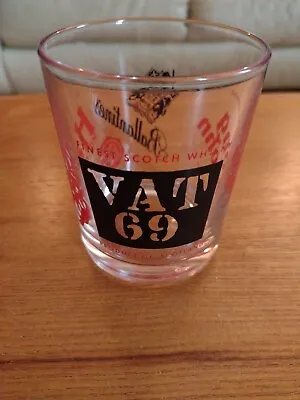 Haig Whiskey  Vat 69 Ballantine's Long John Haig Whisky Whiskey Glass Tumbler • £7.95