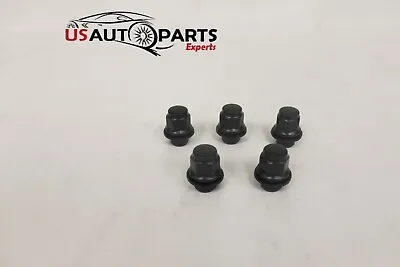 Qty 5- BLACK 12x1.5 Wheel Lug Nuts Mag Seat Washer For Lexus Scion Toyota Camry • $10.99