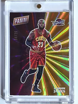 2017 Panini LeBron James #BK4 RAINBOW SPOKES /25 Prizm - Ready To Grade • £144.54