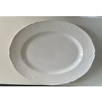 Mikasa Hampton Bays 15  Oval Serving Platter - Discontinued Piece • $27