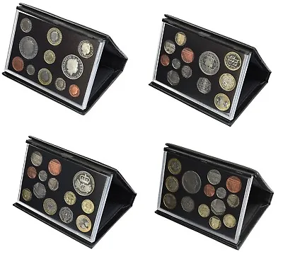 Black Leather Deluxe Royal Mint Proof Sets 2008 To 2011 Choice Of Set Birthday • £79.99