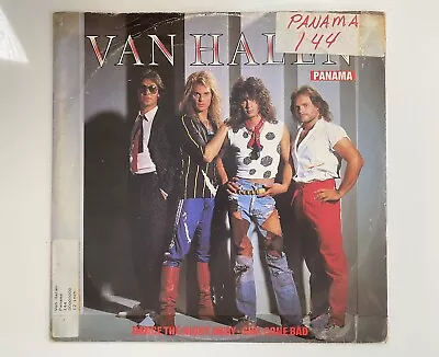 VAN HALEN  PANAMA ‘83 Wb / UK / VG • $10