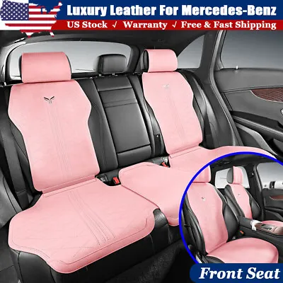 For Mercedes Benz Seat Covers Waterproof Leather Full Set/Front Auto Accessories • $109.39