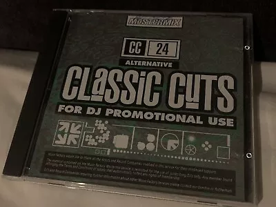 DJ MASTERMIX CLASSIC CUTS 24 ALTERNATE CD U2 BLUR THE CURE B52’s DEVO PULP ZIGGY • £9.99