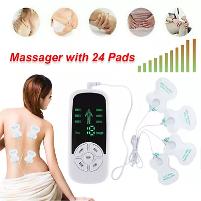 Electrical Massager Tens Machine Unit Back Pain Pulse Muscle Stimulator AU • $14.81