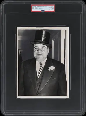 Fantastic Babe Ruth Original Photo PSA/DNA Type 1 Encapsulated Yankees • $899.99