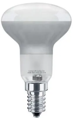 R50 Spotlight Bulbs Halogen 60w Watt SES E14 Reflector Spot Light X 5 • £11.49