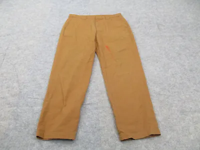 Maiden Noir Pants Mens 34 Brown Chino Straight Leg Adult Casual 34x30 * • $19.97